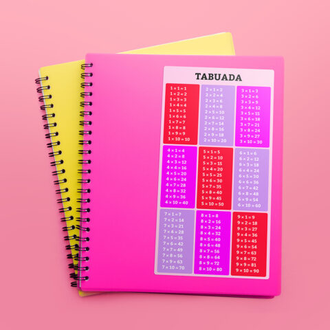 Adesivo de Tabuada