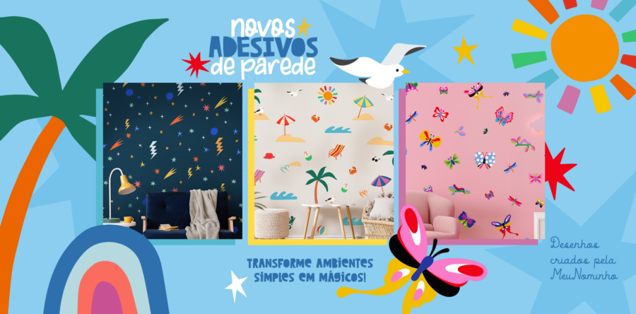 Adesivos de Parede Infantil Exclusivos